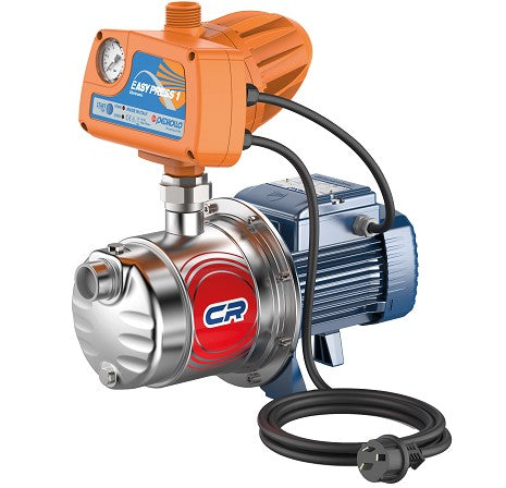 Pedrollo 5CRm 100-EP1 Horizontal Multistage Pressure Pump with EASYPRESS Electronic Controller 1.1KW 240V