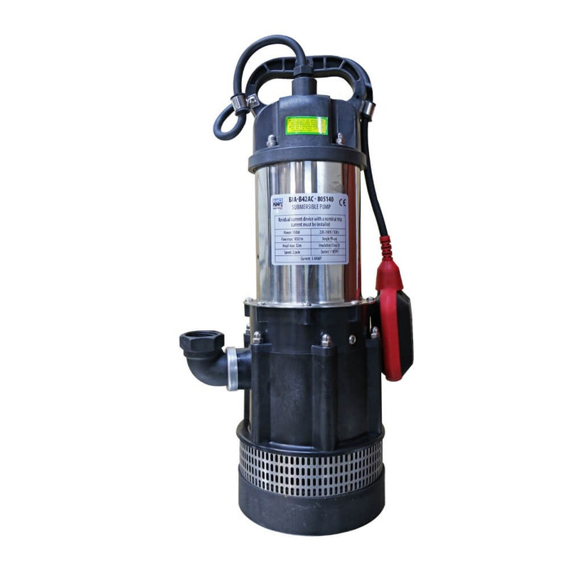 Bianco BIA-B42AC Automatic Submersible Clean Water High Head Drainage Pump 0.55KW 240V (805140)