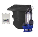 Bianco BIA-ICON250PSFB120GS2-ALM Sewage Pump Station Kit Including B120GS2 Pump, Level Alarm & 250L Tank (805024)