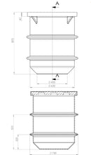 Bianco BIA-ICON250PSFB120GS2-ALM Sewage Pump Station Kit Including B120GS2 Pump, Level Alarm & 250L Tank (805024)