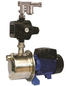 Bianco A2-INOX45S2MPCX Stainless Steel Surface Mounted Jet Pump with Electronic Controller & 3/4" AcquaSaver 0.45KW 240V (808359)