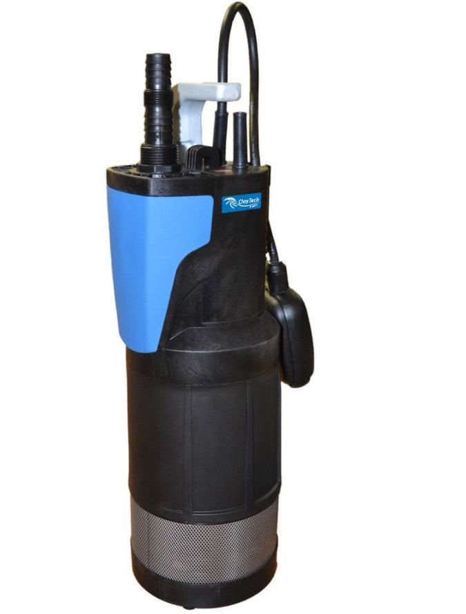 ClayTech BLUEDIVER 20 Submersible Automatic Drainage Pump 0.55KW 240V (807691)