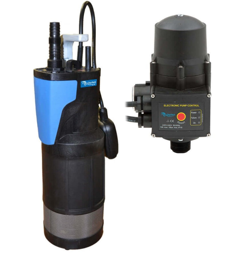 ClayTech BLUEDIVER C40A Submersible Pressure Pump & Aquatron Controller 0.75KW 240V (807749)