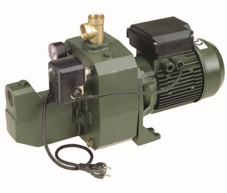 DAB-151MP Surface Mounted Cast Iron Shallow Well Pump with Pressure Switch 1.1KW 240V (701389)