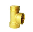 DAB-3WT - Three Way Tee 1"Fx1"Fx1"M Brass (701423)