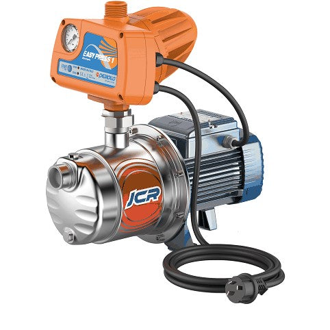 Pedrollo JCRm 1A-EP1 Self Priming Jet Pump with EASYPRESS Electronic Controller 0.55KW 240V