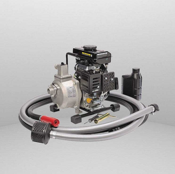 Onga MB25LK Miniblaze Single Stage Loncin Engine Driven Fire Pump & Hose Kit