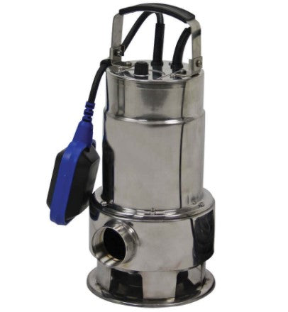 Universal Pumps UP-550SW Stainless Steel Automatic Submersible Vortex Drainage Pump 0.55KW 240V (805792)