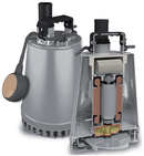 ZEN-DRSTEEL75MA - SUBMERSIBLE  SLIGHTLY DIRTY WATER 330L/M PUMP